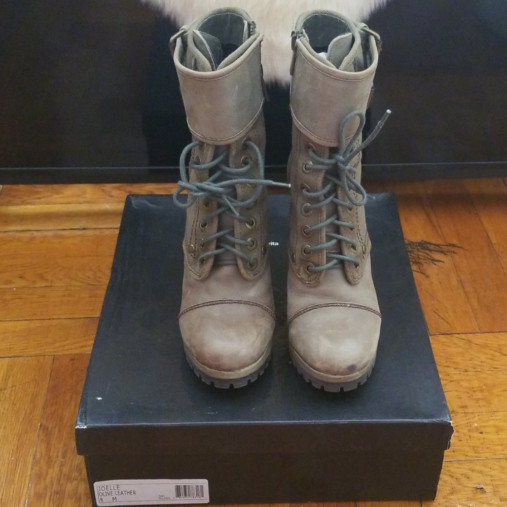 Dolce vita Joelle combat boots, size 8
